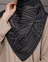 CARYS SQUARE SCARF (BLACK)